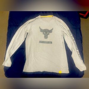 Under Armour Project Rock Long Sleeve Shirt Men’s Sz XL